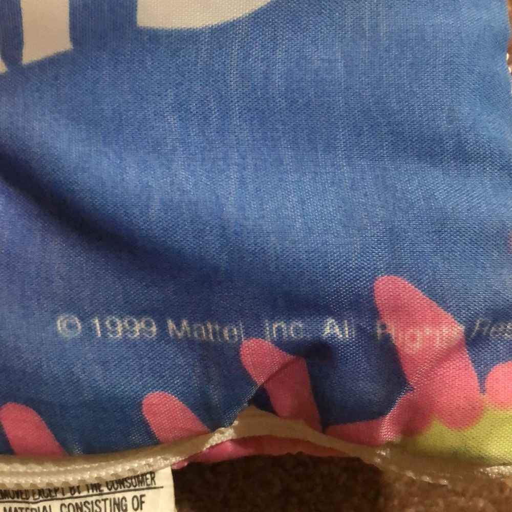 Vintage 1999 Mattel Barbie Sleeping Bag - Picture 4 of 4